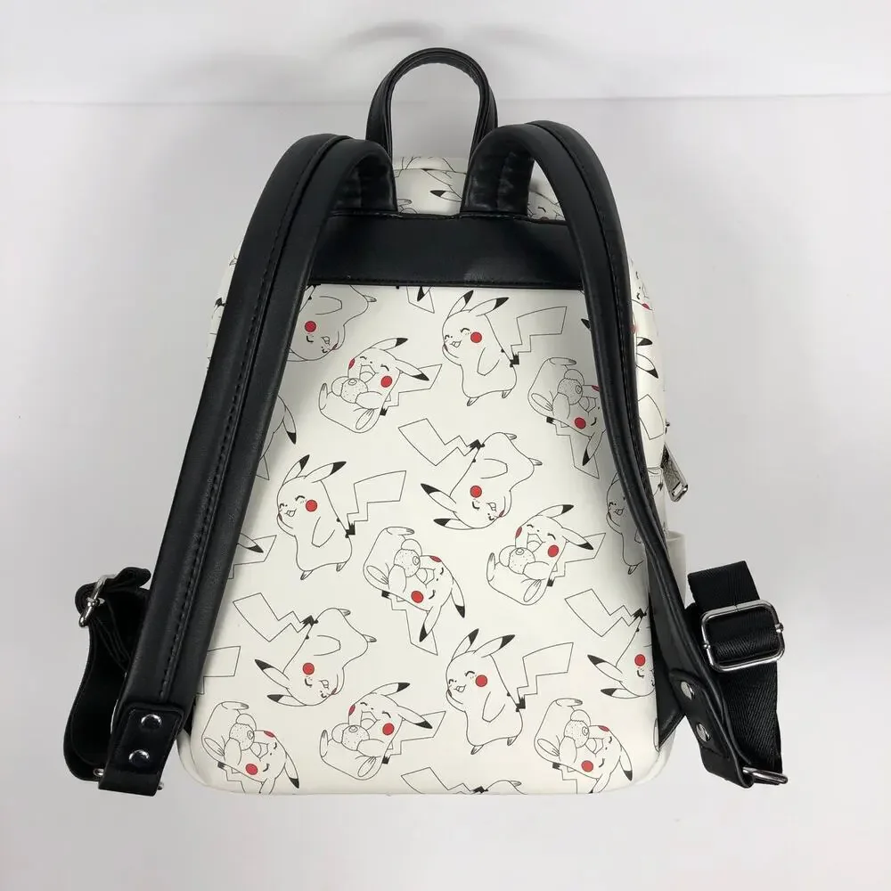 Loungfly Pokemon Pikachu Mini Backpack White 2019 Retired EUC